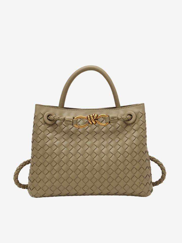 Marleigh | Elegant Woven Tote