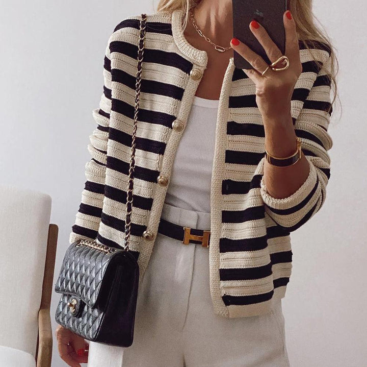 Vanessa | Striped Cardigan