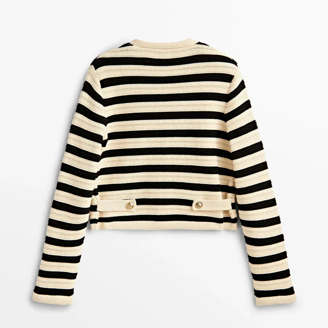 Vanessa | Striped Cardigan