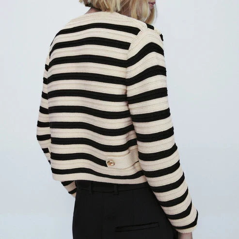 Vanessa | Striped Cardigan