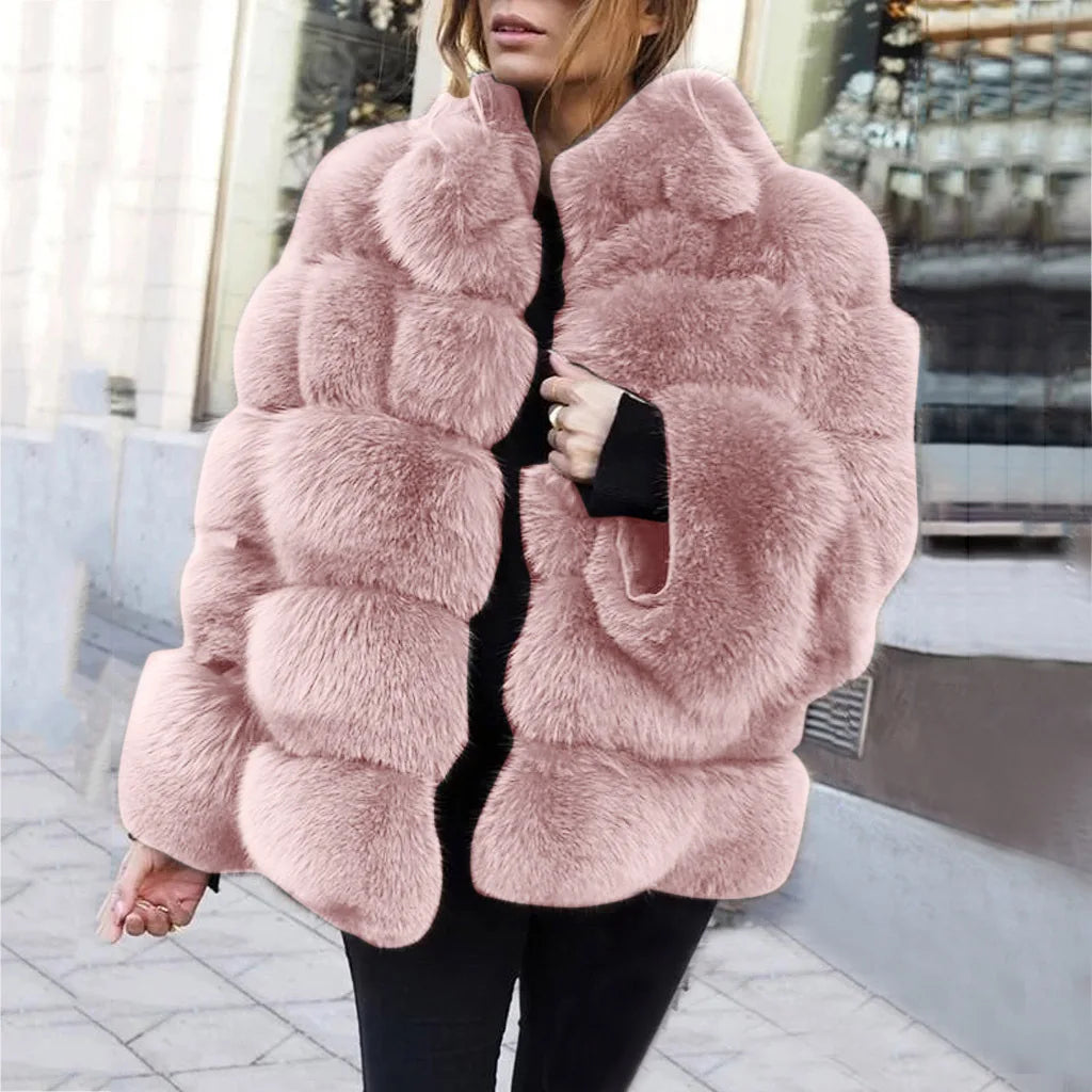 Anahi | Statement Faux Fur Jacket