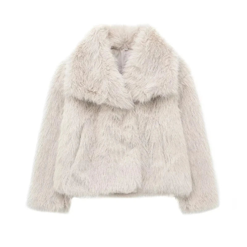 Mary | Luxurious Faux Fur Coat