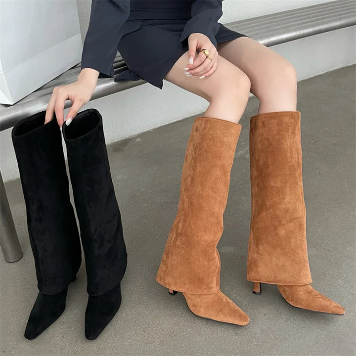 Ila | Sophisticated Suede Boots