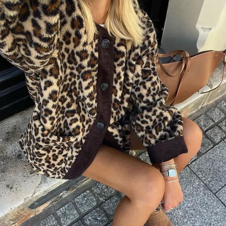 Vivian | Stylish Leopard Cardigan