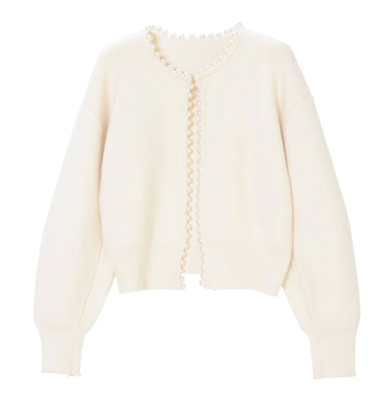 Kalina | Chic Pearl Cardigan